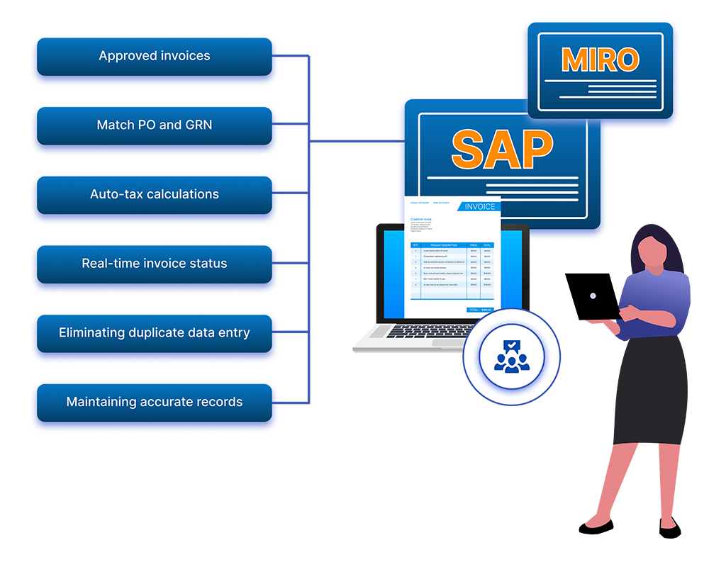 Auto Park or Post Invoices in SAP / ERP