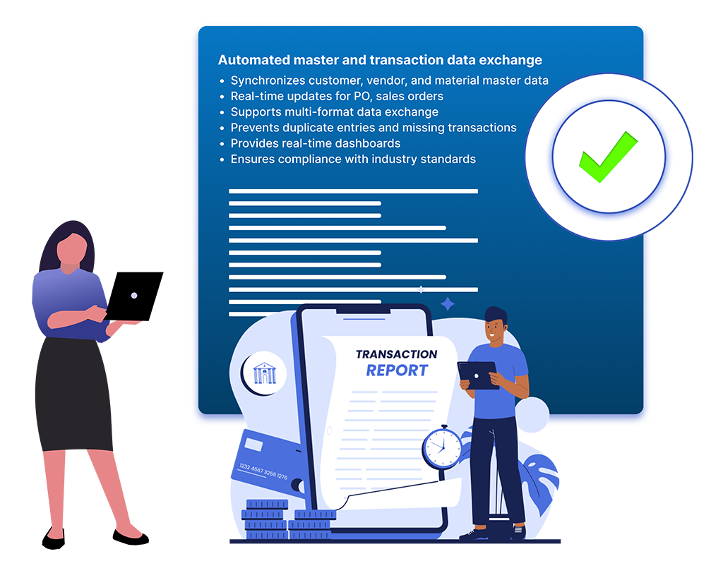 Exchange of Masters and Transaction Data