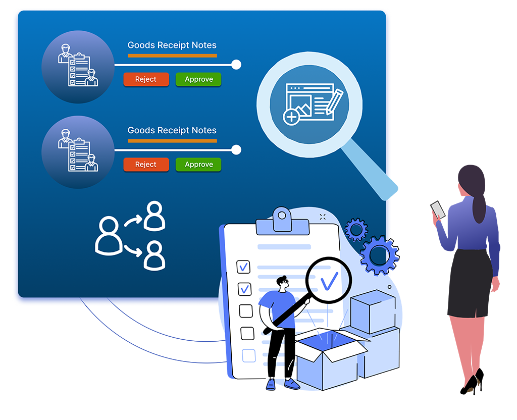 GRN Acceptance and Rejection Qty Data Share with the Vendor