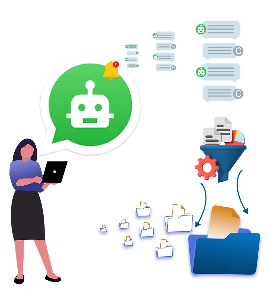 WhatsApp Bots for Bidding and Data Collection